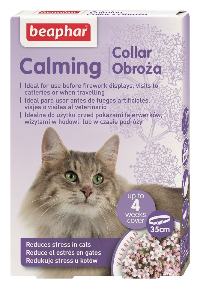 BEAPHAR Calming Collar Cat Nomierinoša apkakle