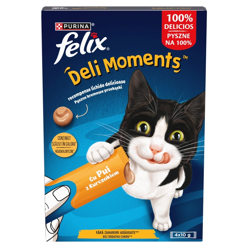 FELIX DeliMoments Chicken 4x10g ar vistas