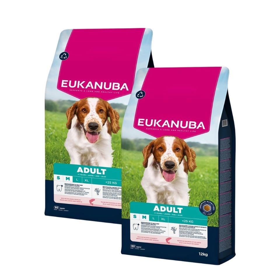 EUKANUBA Adult Small Medium Breeds Salmon