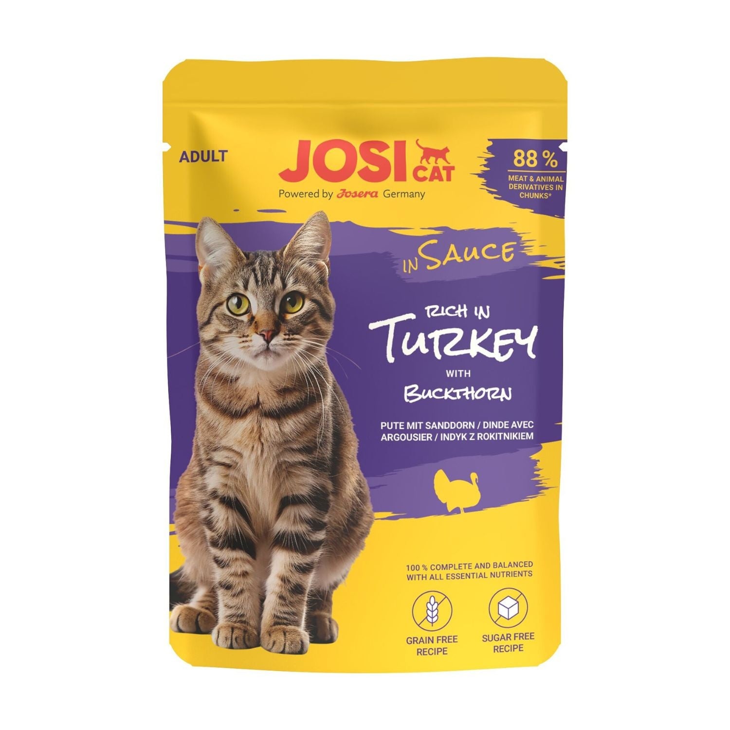 JOSERA JosiCat Bagātīgs ar tītaru mērces