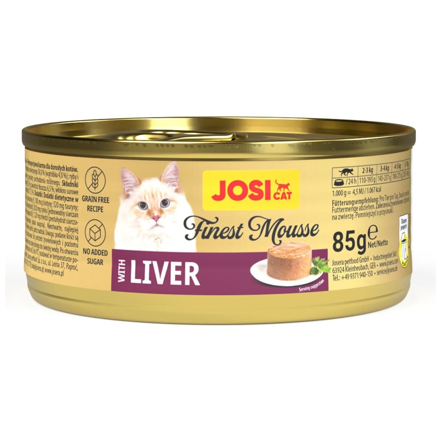 JOSERA JosiCat Finest Mousse with Liver