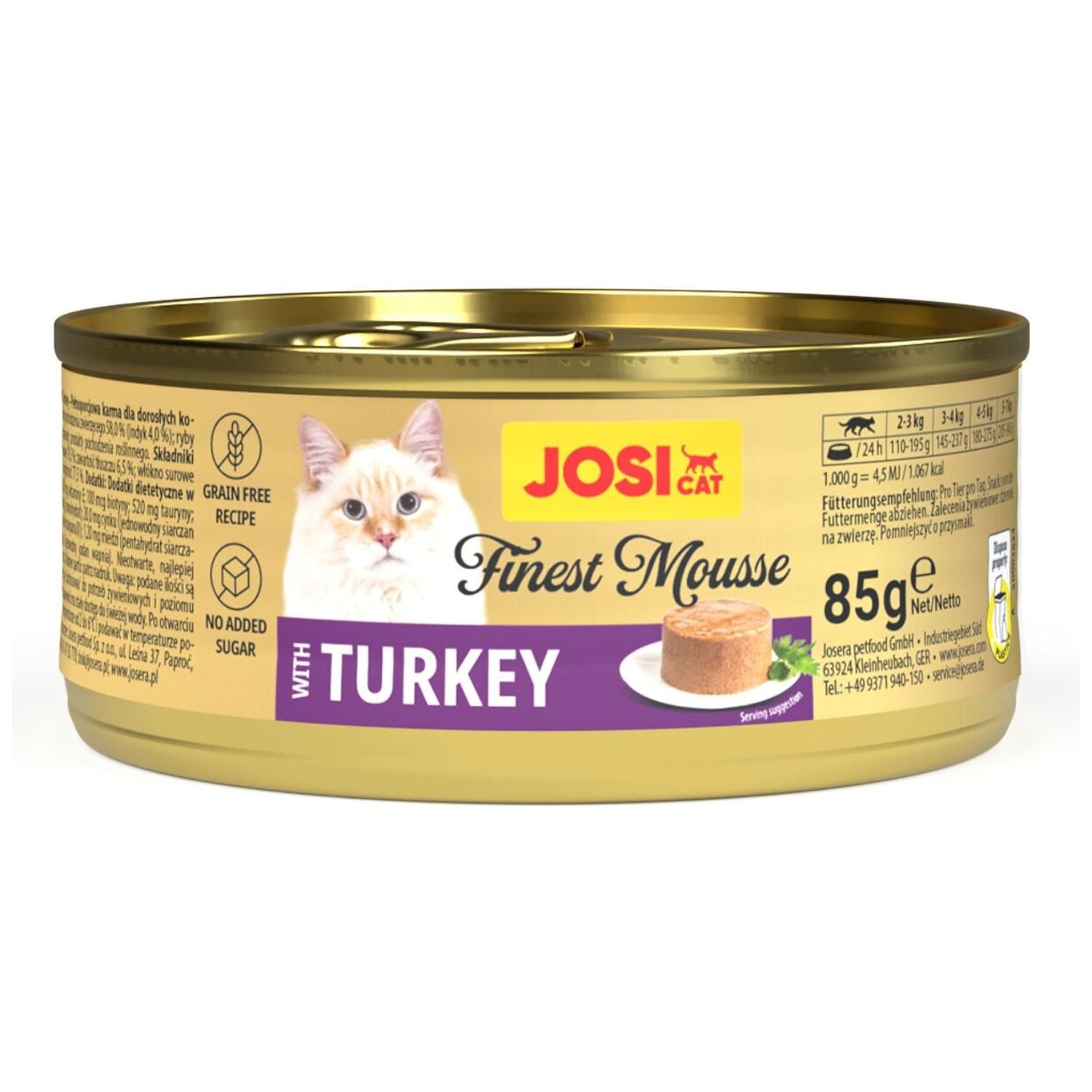 JOSERA JosiCat Finest Mousse with Turkey