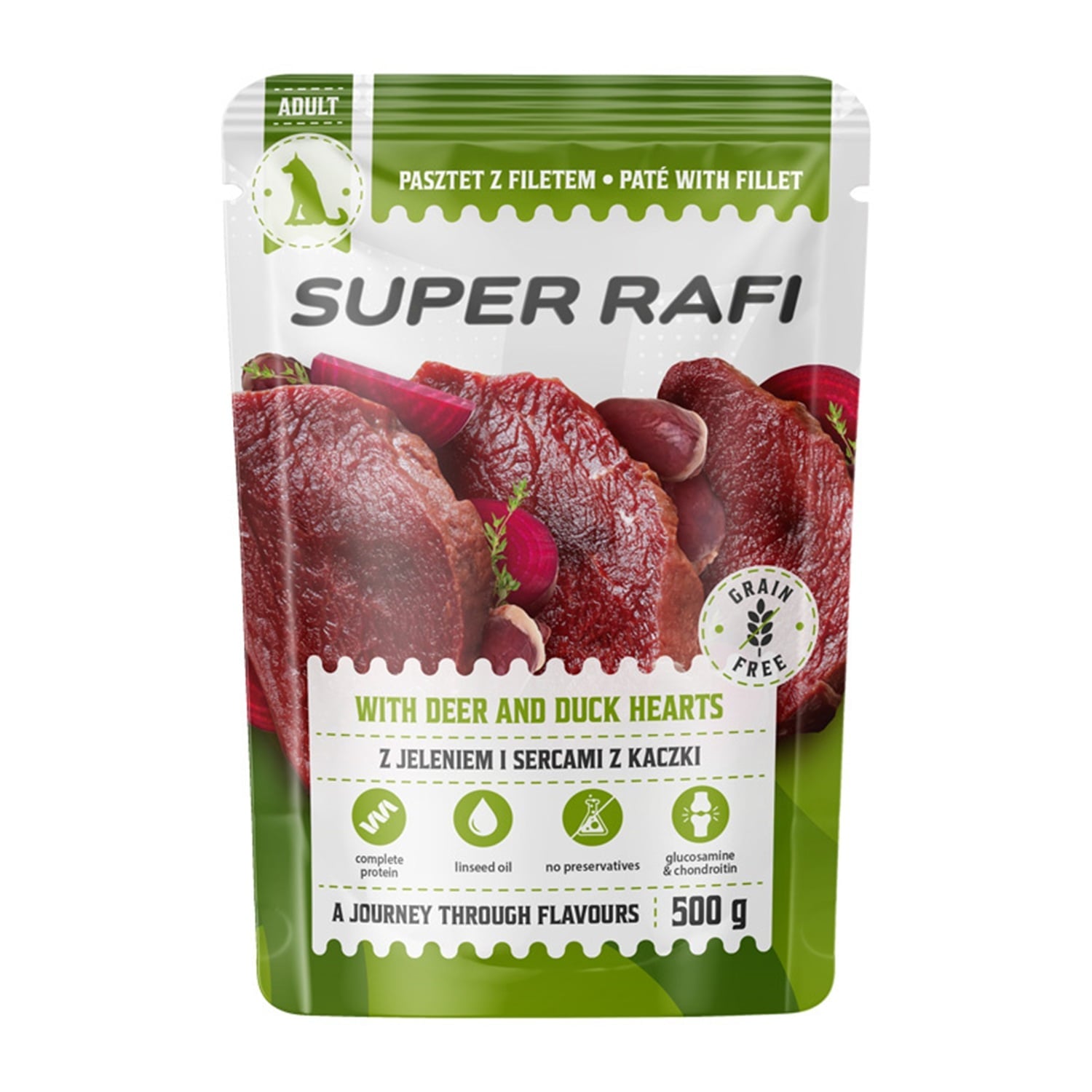 SUPER RAFI ar briežu gaļu un