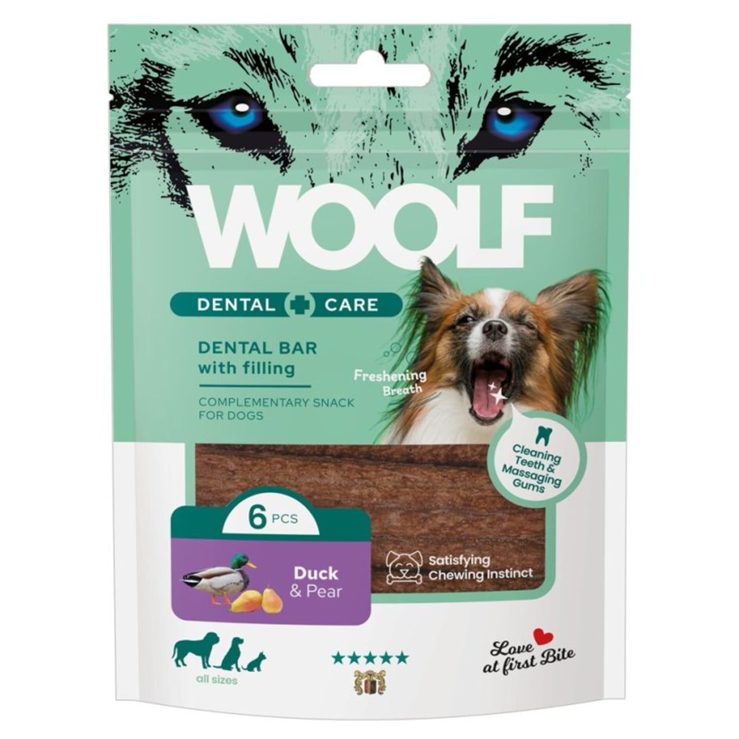 Woolf Dental Bars Duck & Pear