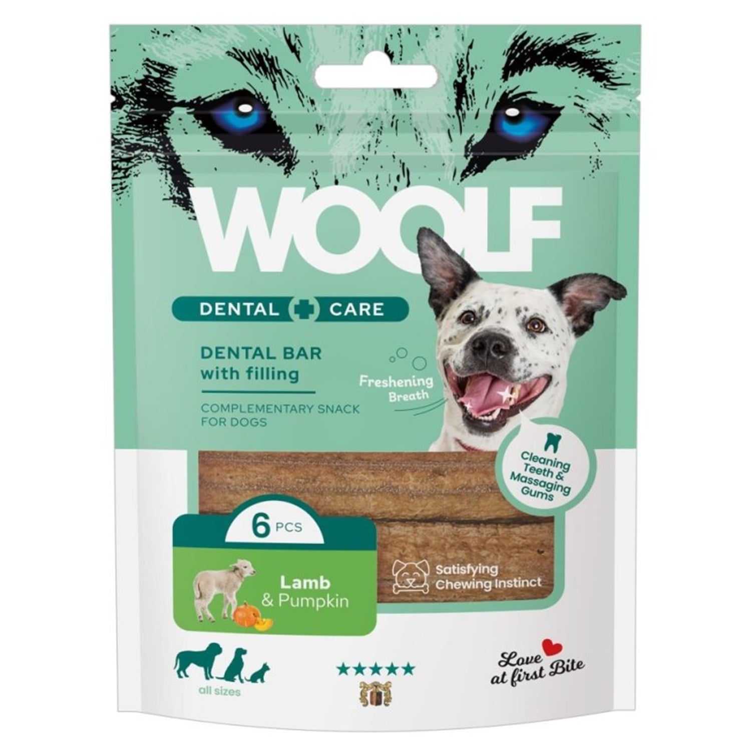 Woolf Dental Bars Lamb Pumpkin 108