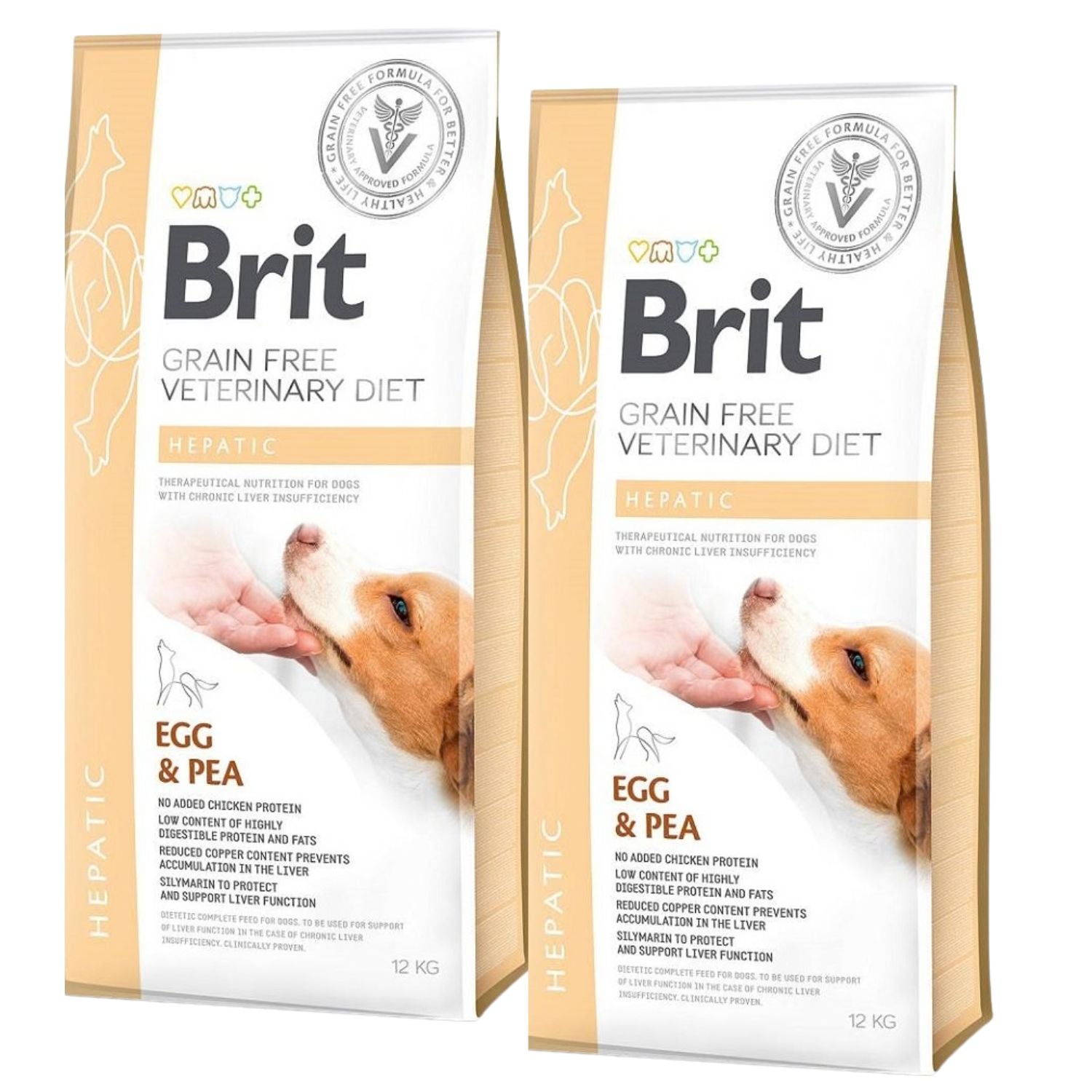 BRIT Veterinary Diets Dog Hepatic 2x12