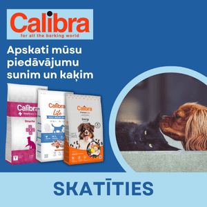 Calibra suņu un kaķu barības piedāvājums