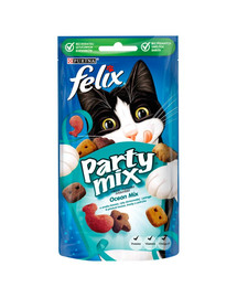 FELIX Party Mix Ocean ar lasi, jūras lasi un foreli 8x60g