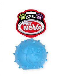 PET NOVA DOG LIFE STYLE 6,5 cm rotaļlieta, zila, piparmētru aromāta