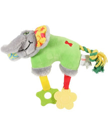 ZOLUX Puppy rotaļlieta zilonītis, zaļš 20 cm