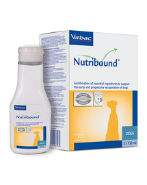 VIRBAC Nutribound Šķīdums iekšķīgai lietošanai suņiem atveseļošanās periodā 3 x 150 ml