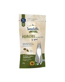 BOSCH Sanabelle Crispies kurczak ze szpinakiem 55g