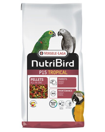VERSELE-LAGA NutriBird P15 Tropical 10 kg - granulat dla dużych papug