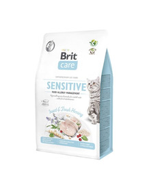 BRIT Care Cat bez graudaugiem kaķiem ar alerģiju/jutīgu gremošanas sistēmu 400 g