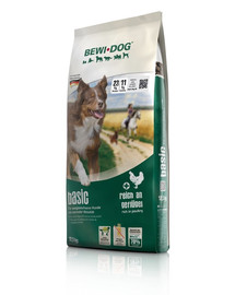 BEWI DOG Basic 12,5 kg mājputnu barība, bez graudiem
