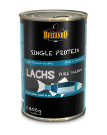 BELCANDO Single Protein Lasis 6 x 400 g monoproteīnu barība suņiem