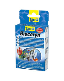 TETRA Biocoryn 24 tabletes kaitīgo komponentu ierobežošanas līdzeklis