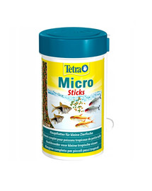 TETRA Micro Sticks 100 ml tropisko zivju barības nūjiņas