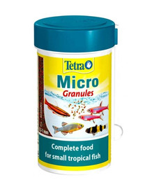 TETRA Micro Granulas 100 ml tropisko zivju barības granulas