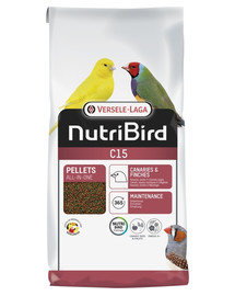 VERSELE-LAGA NutriBird C15 Uztura granulas kanārijputniņiem 1 kg