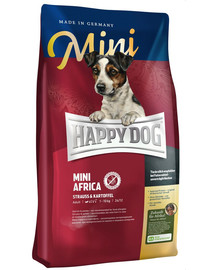Happy Dog Mini Africa ar strausu gaļu un kartupeļiem 4 kg