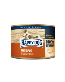 Happy Dog Ente Pur konservi suņiem ar pīles gaļu 200 g