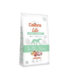 CALIBRA Dog Life jaunajām un lielajām šķirnēm ar vistas gaļu 12 kg