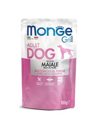 MONGE Grill suņu barība ar cūkgaļu 100g