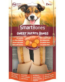 SmartBones Sweet 2 Potato medium saldie kartupeļu košļājamie našķi vidēja lieluma suņiem 2 gab.