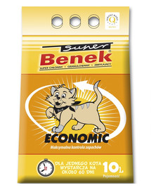 BENEK Super ekonomiskie kaķu pakaiši 10 l x 2 (20 l)