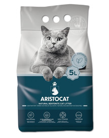 ARISTOCAT Plus dabīgais bentonīta kaķu pakaišs 5 l + FERA dāvana burkas vāciņš