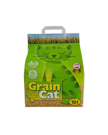 GRAIN CAT 72 l (6 x 12 l) dabīgais graudaugu birstošais pakaišs