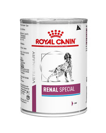 ROYAL CANIN Renal Special Canine mitrā barība suņiem ar hronisku nieru mazspēju 12 x 410 g