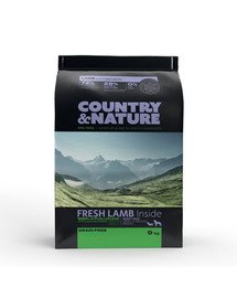 DR PETCARE Country&Nature Lamb with Turkey Recipe Barība maziem un vidējiem suņiem ar jēra un tītara gaļu 9 kg