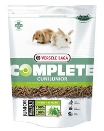 Versele Laga Complete Cuni Junior barība jauniem trušiem (6 līdz 8 mēneši) 500 g