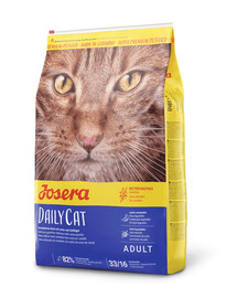 JOSERA Daily Cat 10kg bezgraudu barība pieaugušiem kaķiem