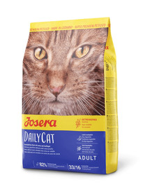 JOSERA Daily Cat kaķu barība bez graudiem, ar mājputnu gaļu 400 g