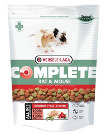 Versele Laga Complete Rat & Mouse barība žurkām un pelēm 500 g