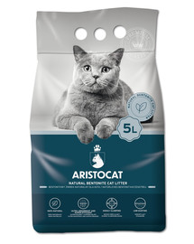 ARISTOCAT Plus dabīgie bentonīta pakaiši kaķiem 10 l (2 x 5 l)