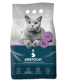 ARISTOCAT lavandas bentonīta pakaiši kaķiem 10 l (2 x 5 l)