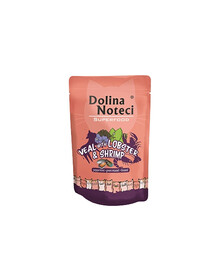 DOLINA NOTECI Superfood omārs un garneles 85g mitrā kaķu barība