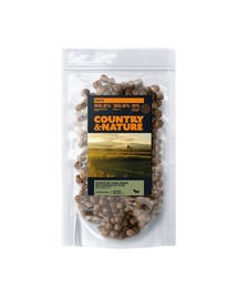 COUNTRY&NATURE 100 g Mazo šķirņu suņu barība Turcija un dārzeņi