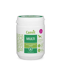 CANVIT Dog Multi 500g 13 svarīgāko vitamīnu sabalansēta kombinācija