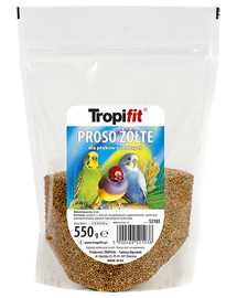 TROPIFIT Dzelteno prosa dekoratīvajiem putniem 550 g