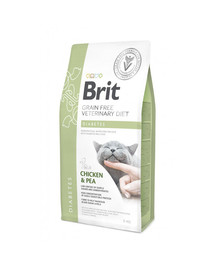 BRIT Veterinary Diets Cat Diabetes uzturēšana/ārstēšana 5 kg