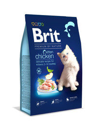 BRIT Cat Premium by Nature Kaķēnu barība ar vistas gaļu 8 kg