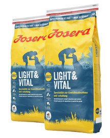 JOSERA Light & vital 30 kg (2 x 15 kg)