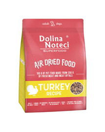 DOLINA NOTECI Superfood sausā barība, tītara gaļa 1 kg