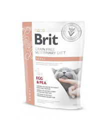 BRIT Veterinary Diets Cat Nierēm 400 g