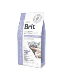 BRIT Veterinary Diets Cat Gastrointestinal akūtu zarnu darbības traucējumu mazināšana, gremošanas traucējumi 5 kg